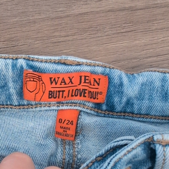 Wax Jeans Light Blue Denim 0/24 - Picture 6 of 13